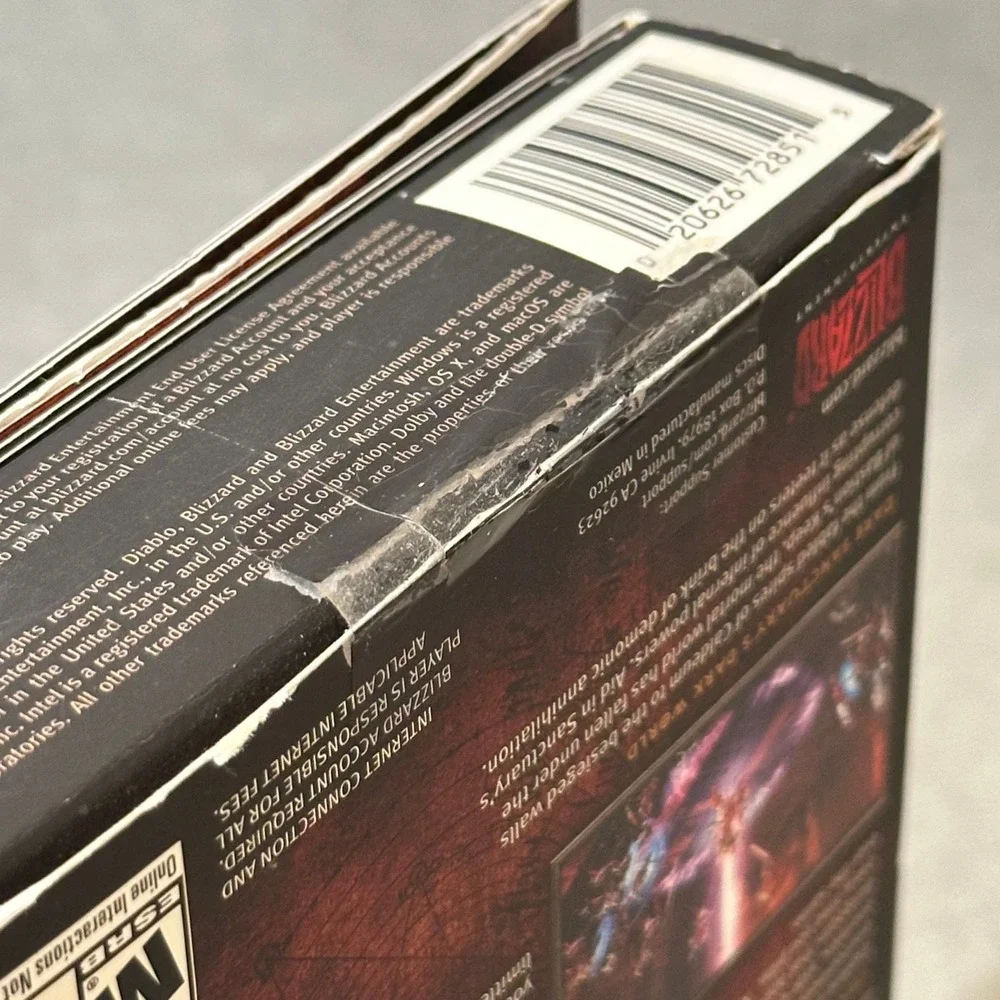 Diablo III 3 PC Mac Blizzard Entertainment‎ 2012 Big Box Retail Edition Sealed